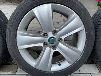 Hliníkové disky Škoda Dolomite 5x112 R17 ET45 - 4