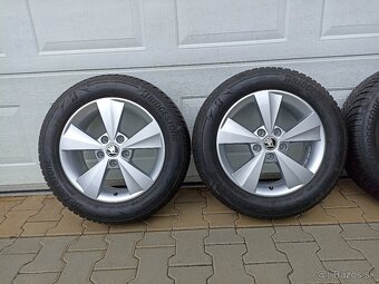 Originálna zimná sada Škoda, VW, Seat 5x112 R16 ET46 - 4