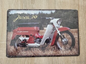 Retro plechové cedule JAWA - 4