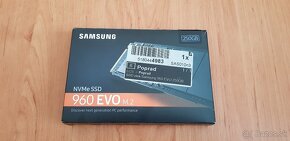 Samsung ssd disk Evo 960 m.2. Nvme 250GB. - 4