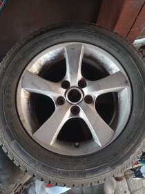 Zimné pneu + hliníkové disky 5x112r16 - 4