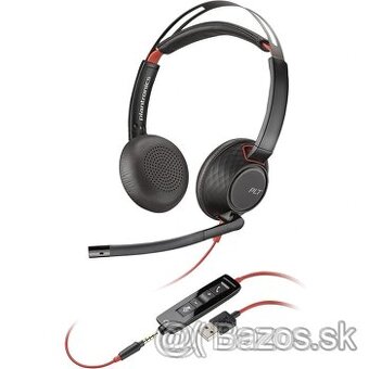 Poly BlackWire C5220T USB-A slúchadlá - nove s puzdrom - 4