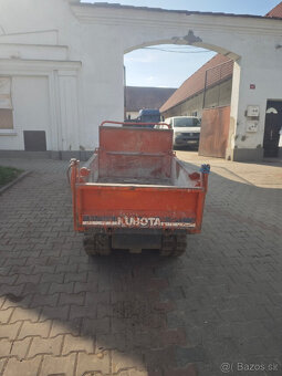 Minidumper pásový dumper Kubota KC100 HD 560m.h r.v2015 - 4