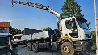 Renault Premium 380 DXI sklápač + hydraulická ruka HIAB - 4