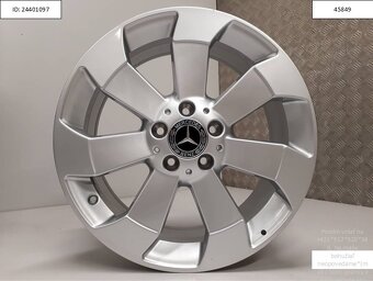 Mercedes GLK orig. alu disky 8J R18 5x112 ET56,5 1240 - 4