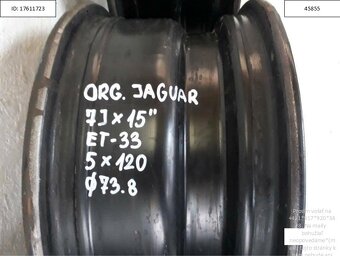 01-Jaguar 5x120 R15 plechové disky 7J ET33 1222 - 4