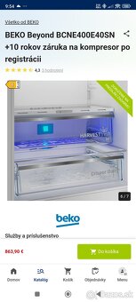 Chladnička s mraziakom Beko - 4