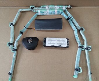 airbagy, pásy, senzory Octavia 3 - 4