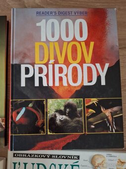 Knihy encyklopédie, zvieratá, slovník, kuchárske - 4