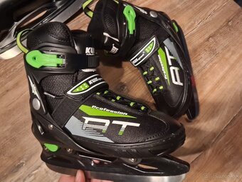 Detské rastúce korčule - veľkosť 32-35 - 4