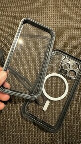 Puzdro Apple iPhone 15 Pro - vodotesné - IP68 - čierne - 4