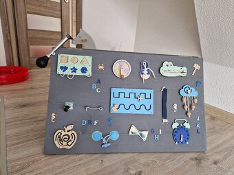 Activity board - senzoricka manipulačná doska - 4