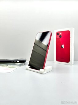 iPhone 13 RED 128GB NOVÁ BATÉRIA 100% PRÍSLUŠENSTVO - 4