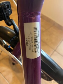 Predám detský dievčenský bicykel 20 - 4