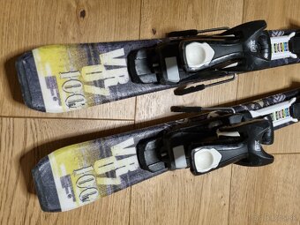 Lyže 100 + lyžiarky 259mm, 215 - 4