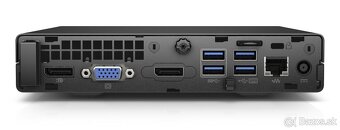 Mini PC, HP ProDesk 600 G2, i3 6tej generácie, pripravený - 4