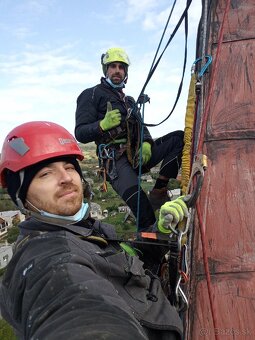 Výškové práce zrezavanie stromov - 4