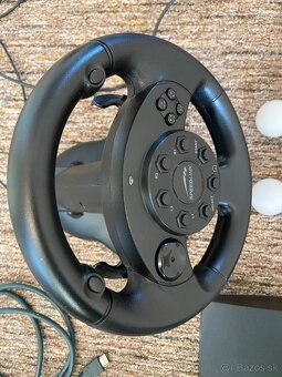Ps3 slim s volantom , move ovládačmi - 4