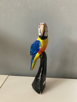 Soška papagaj Ara 26cm - 4