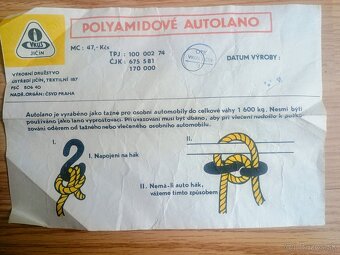 ťažné polyamidové autolano do 1600 kg - 4