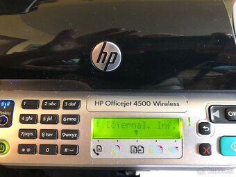 Predám farebnú tlačiareň HP Oficejet 4500 wireles sa 25 eur - 4