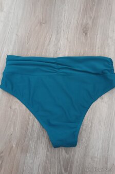 Plavkove nohavicky shein - 4