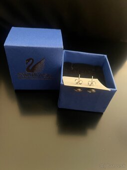Krištáľové náušnice Swarovski - 4