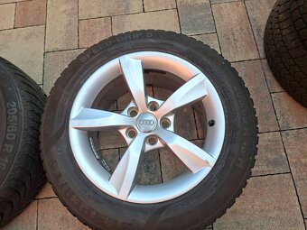 Originálne hlinikove disky Audi R16, 5x112 - 4