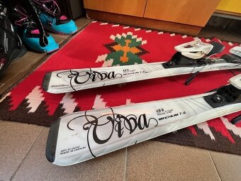 lyže BLIZZARD + lyžiarky ROSSIGNOL - 4