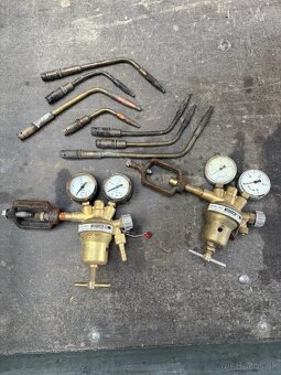 Fľaše plyn kyslík + horáky - 4