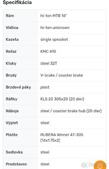 Dievčenský bicykel ALPINA STARTER - 4