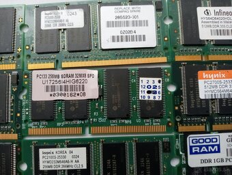predám ram (pamäte) pre staré notebooky DDR (DDR1) - 4