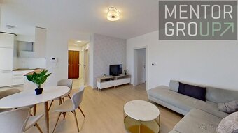 360° VR Na prenájom elegantný 2-izbový byt s terasou a gará - 4