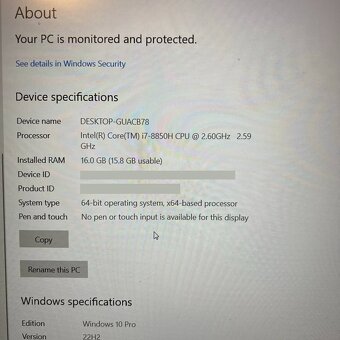 HP Zbook Studio G5 i7 16GB RAM 512GB SSD Quadro P1000 - 4
