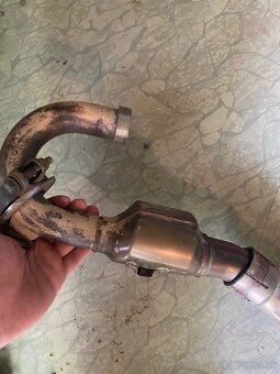 Zvod s koncoukou na Kawasaki KXF 250 komplet výfuk - 4