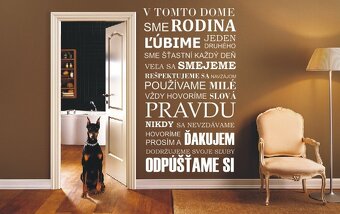 Nálepky na stenu - Texty - 4