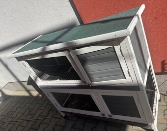Dvojposchodová klietka pre zajaca - 4