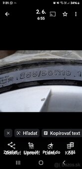 DISKY ORIGINÁL BMW X6 R19 255/50 5X120 RONAL - 4