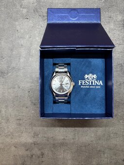 Festina strieborné mužské hodinky - 4