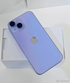 iPhone 14 Purple BATERIE 100% TOP - 4
