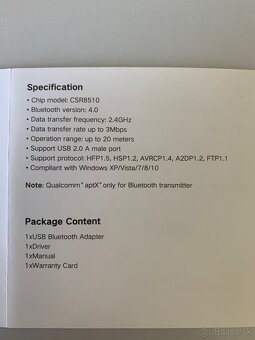 USB Bluetooth adaptér - 4