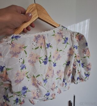 Zara letný top vel.S - 4