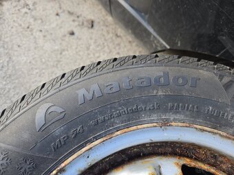 4x zimné pneu 155/80r13 - 4