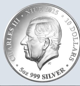 LUNAR SNAKE 5 Oz Strieborna minca 2025
- 4