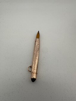 Predám zlatý prívesok ceruzky - 4