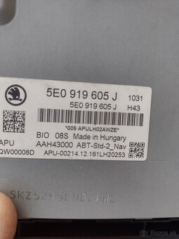 Autorádio -Navigacia Octavia 3 - 4