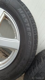 Sada elektrónov VW s pneu Semperit 195/65 R15 - 4