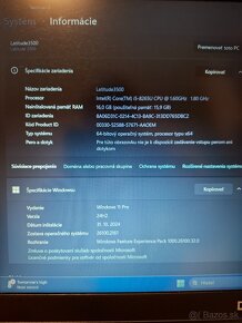 Notebook Dell Latitude 3500 v 100% stave - 4