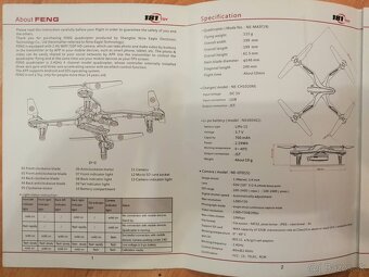 Dron Nine Eagles FENG FPV Quadcopter - 4