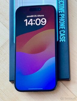 iPhone 15 Pro Blue Titanium BATERIE 100% TOP - 4